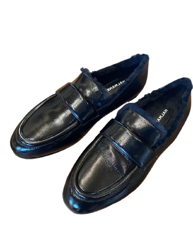 loafers with glossy lookEdin Loafer | Black Patent