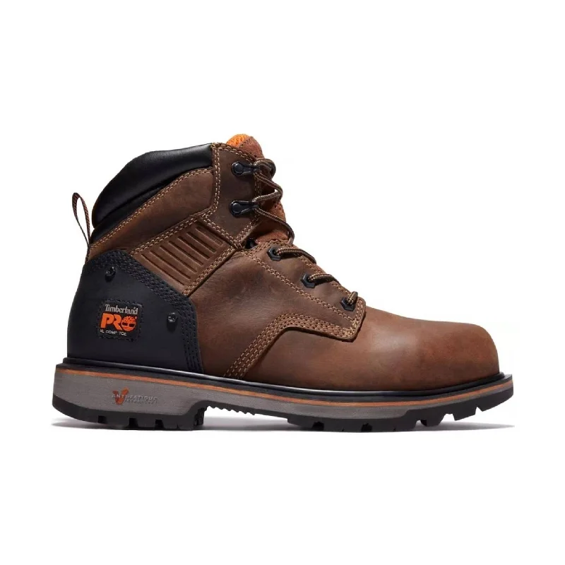 Timberland Pro Men's Ballast 6 Inch Composite Toe Work Boot - Mocha