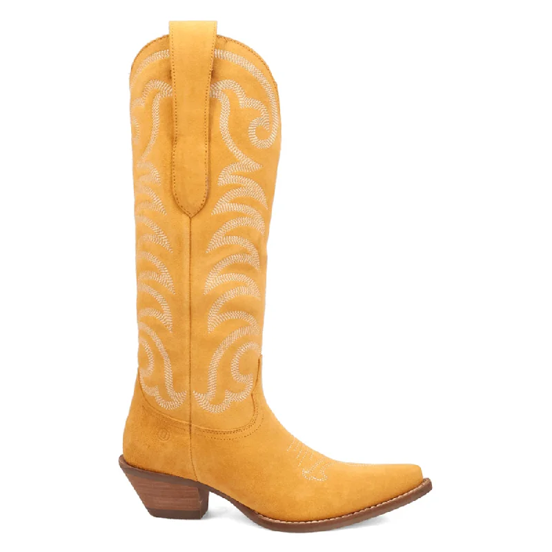 Cowboy boots with ankle shaft-Movin' On Embroidered Snip Toe Cowboy Boots