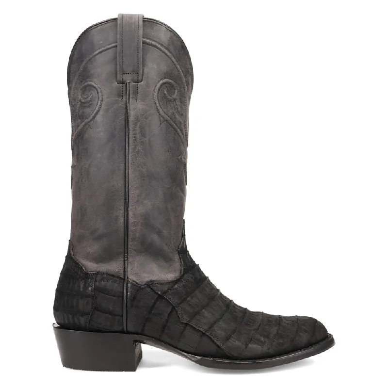 Cowboy boots for western nights-Makara Alligator Round Toe Cowboy Boots