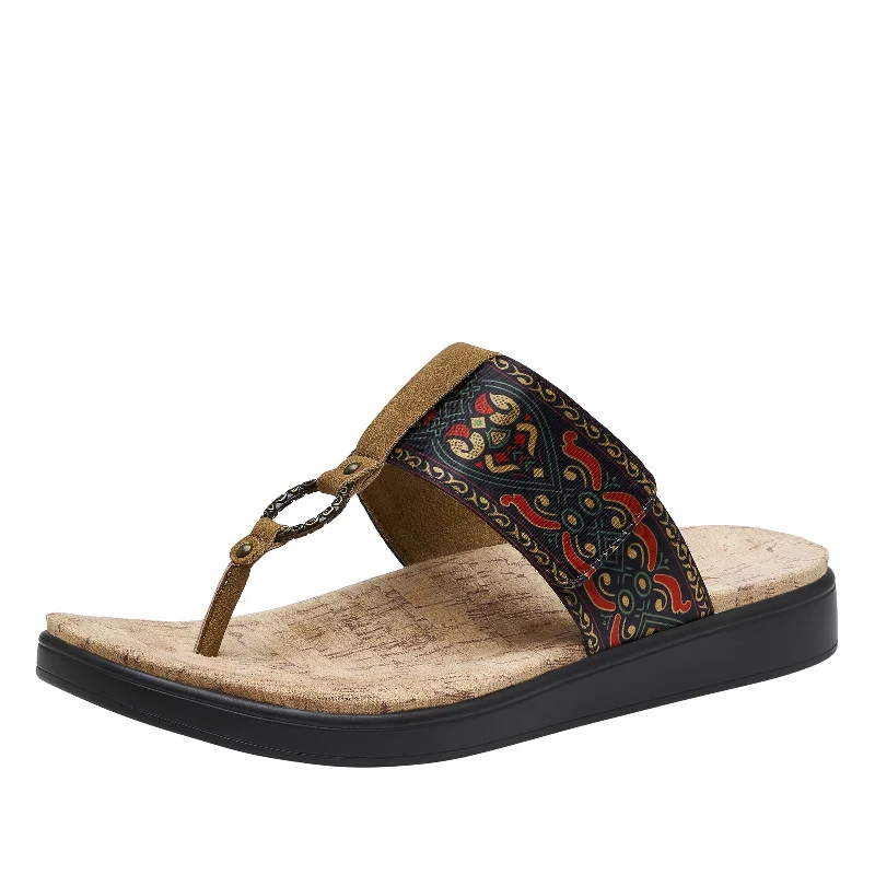 Sandals with playful design -Moxi Free Spirit Saddle Sandal