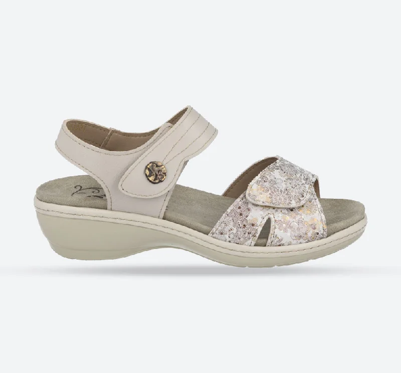 Sandals in opal stone -Womens Wide Fit Db Rosefinch Sandals