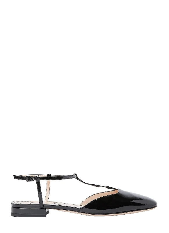 Flats for weekend wear-Gucci Double G Ballet Flats