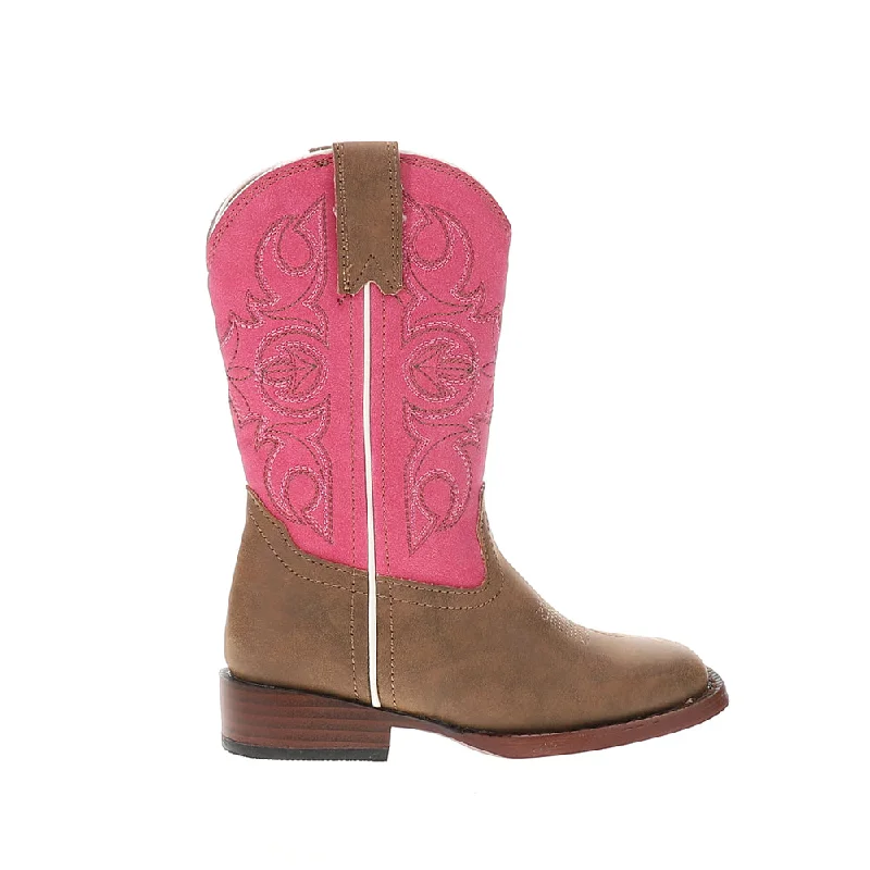 Cowboy boots for country events-Ainsley Square Toe Cowboy Boots (Little Kid-Big Kid)