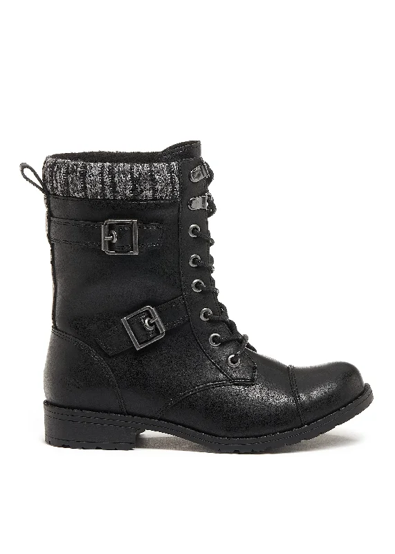 Billie Black Grand Biker Boot