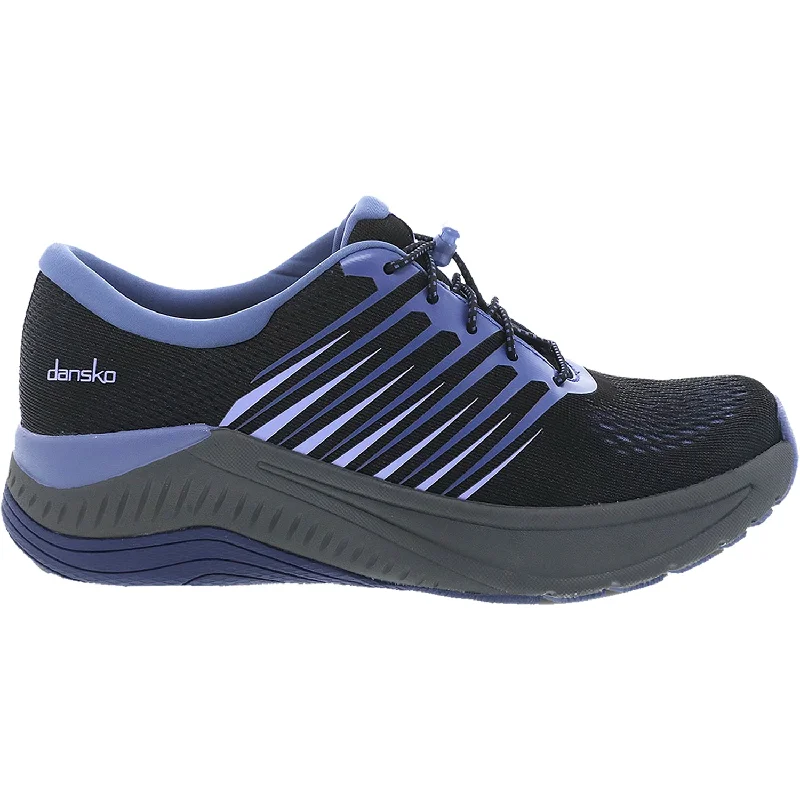 Athletic Shoes for Rough Terrain-Women's Dansko Penni Black Mesh