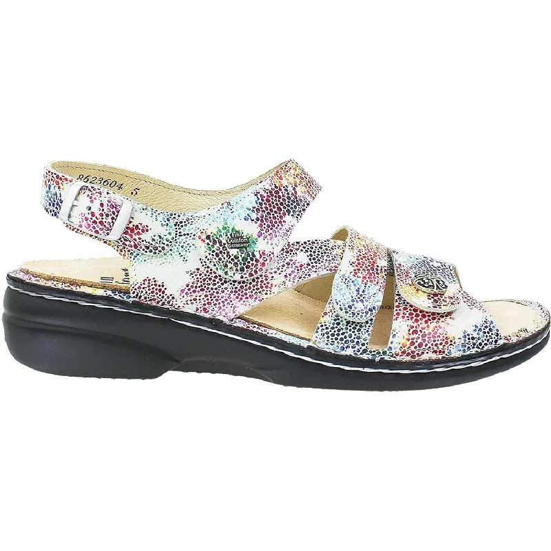 Sandals for casual outings -Women's Finn Comfort Gomera Soft Multi Monet Leather