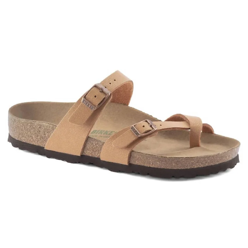 Sandals for beach outings -Women's Mayari Vegan Sandals In Earthly Pecan