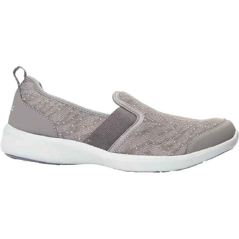 Athletic Shoes with Firm Support-Women's Vionic Roza Grey Mesh